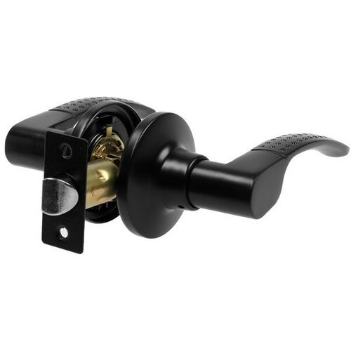 Защелка 2101 пустая цвет матовый черный 1181₽