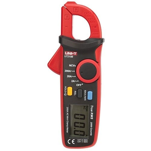 Токовые клещи UNI-T 13-0007 UT210B uni t uni t ut210e pro digital ac dc current clamp meter true rms pliers ammeter multimeter resistance frequency tester