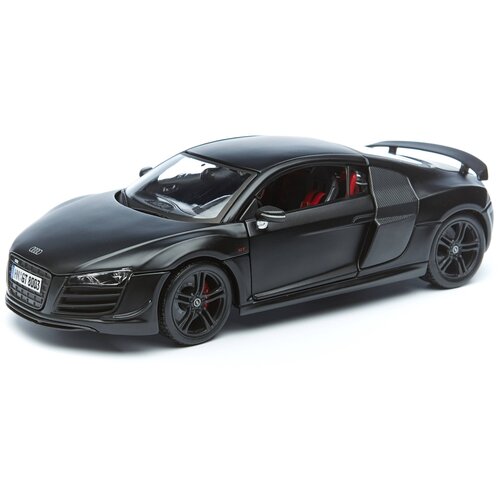 Легковой автомобиль Maisto Audi R8 GT 31395 1:18, 19 см, black