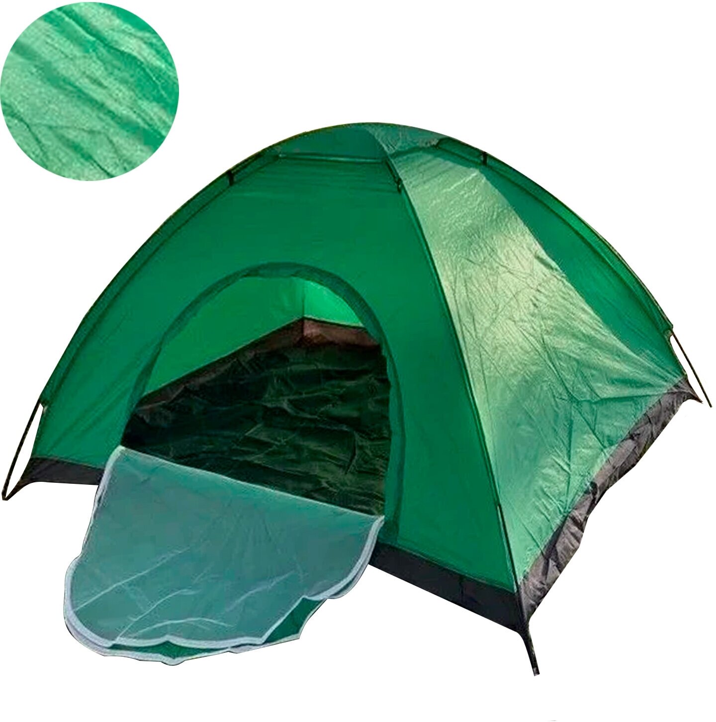 Палатка 3х местная 200*200*135см Coolwalk облегченная с москитной сеткой