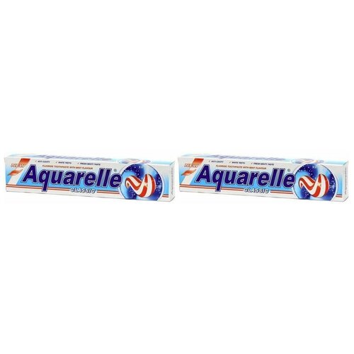 Aquarelle Зубная паста "CLASSIC", 75 мл, 2 шт