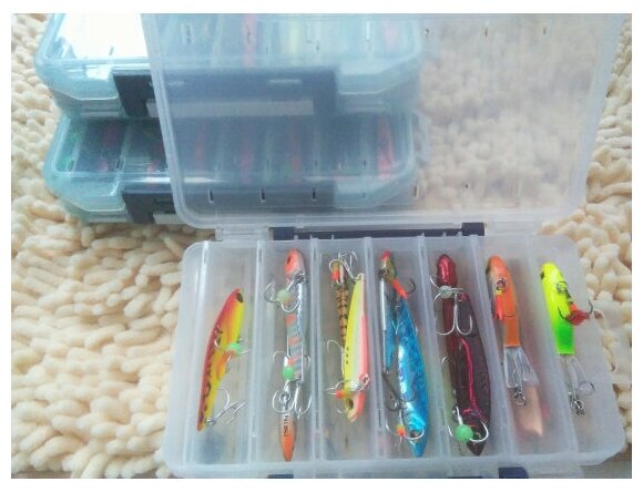 Коробка рыболовная двухстороняя Salmo HARD LURES SPECIAL 275х195х55