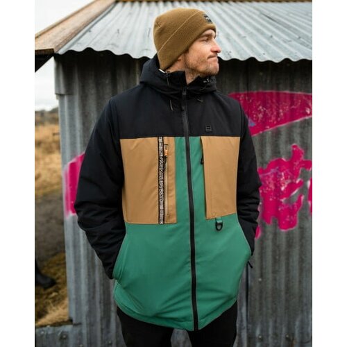 Куртка BILLABONG, размер M, зеленый куртка billabong размер m мультиколор