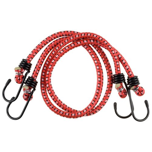 Шнур STAYER MASTER резиновый крепежный со стальными крюками 120 см d 7 мм 2 шт 460₽