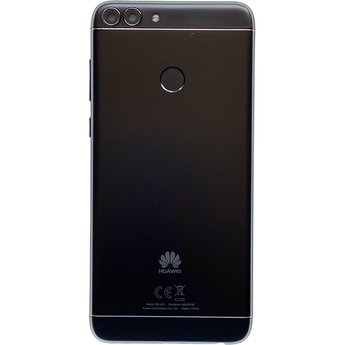 Задняя крышка в сборе со сканером отпечатков для Huawei P Smart (Original) (Цвет: Черный (Black))