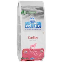 Сухой корм Farmina Vet Life Dog Cardiac, Фармина Вет Лайф Кардиак, для собак с болезнями сердца (сердечной недостаточности), диетический, курица, 2 кг