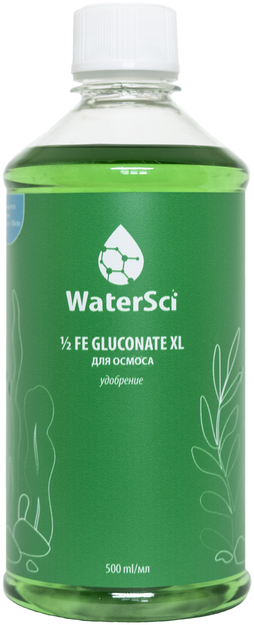 Удобрение с железом Water Sci. 1/2 Fe gluconate XL, 500 мл.