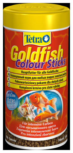 TetraGoldfish Colour Sticks корм в палочках для улучшения окраса золотых рыбок 100 мл - фотография № 12