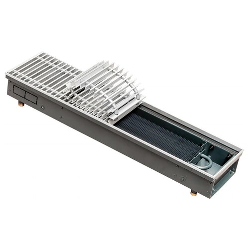 Водяной конвектор Techno 250-85-800 KVZ с решёткой серебристый 800 мм 250 мм 254 Вт 14199₽