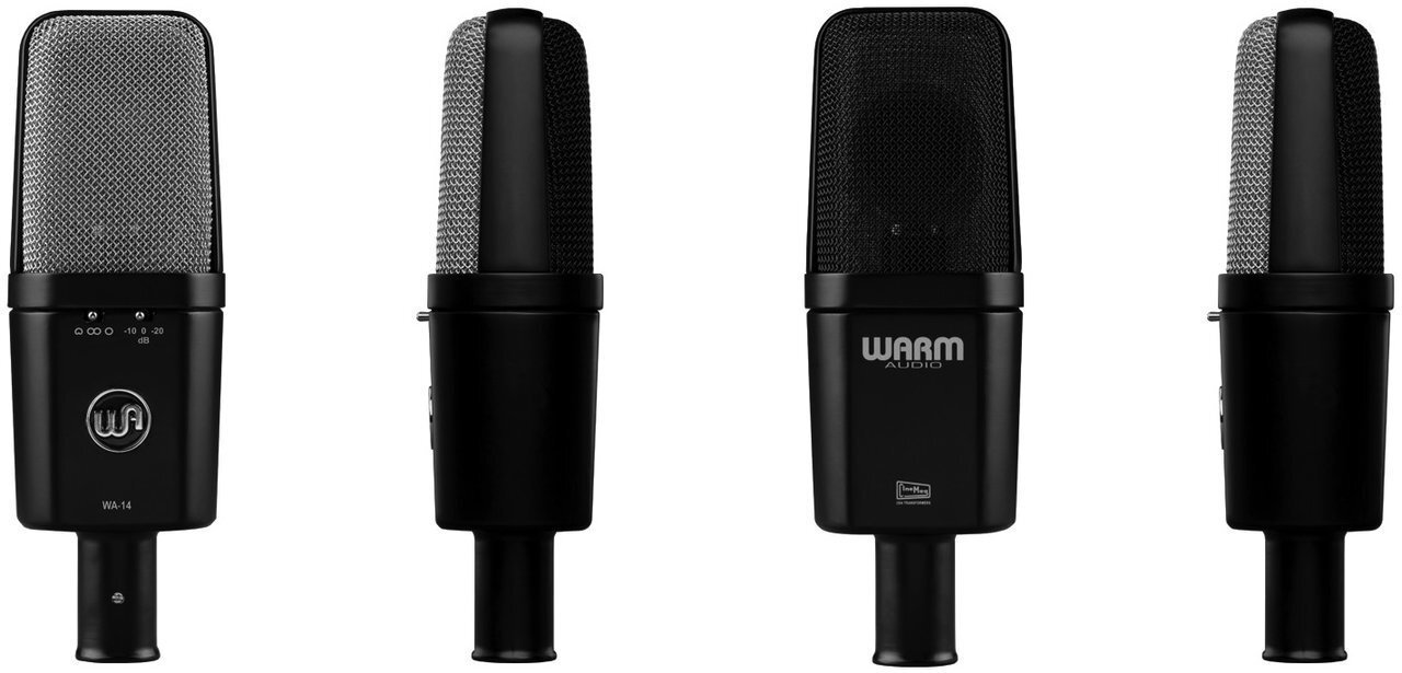 Микрофон проводной Warm Audio WA-14, разъем: XLR 3 pin (M), черный/серебристый - фото №11