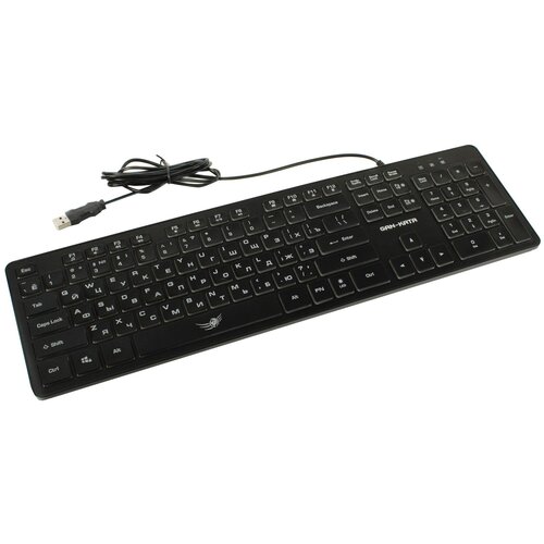 dialog gan kata kgk 15u black клавиатура kgk 15ublack Клавиатура Dialog Gan-Kata KGK-17U с RGB-подсветкой, USB, черная