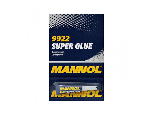 Клей секундный MANNOL Super Glue (3 гр) (9922)