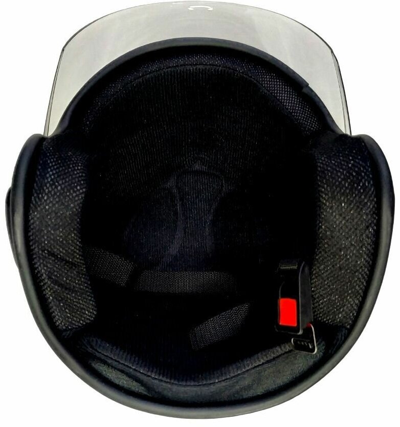 Шлем открытый CONCORD XZH03 черный матовый (без рисунка) размер XL
