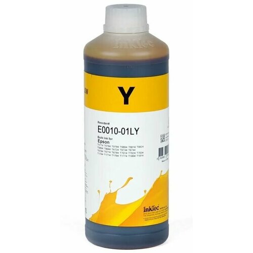 Чернила InkTec Epson Yellow E0010-01LY 1 литр 2sx for epson me10 l110 l111 l120 l130 l210 l220 l211 l300 l301 l303 l310 l350 l351 l353 retard sub pick assy feed pickup roller