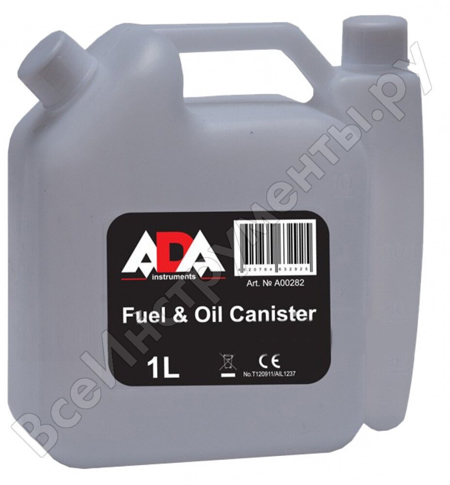 ADA Канистра мерная для смешивания топлива и масла ADA Fuel & Oil Canister А00282