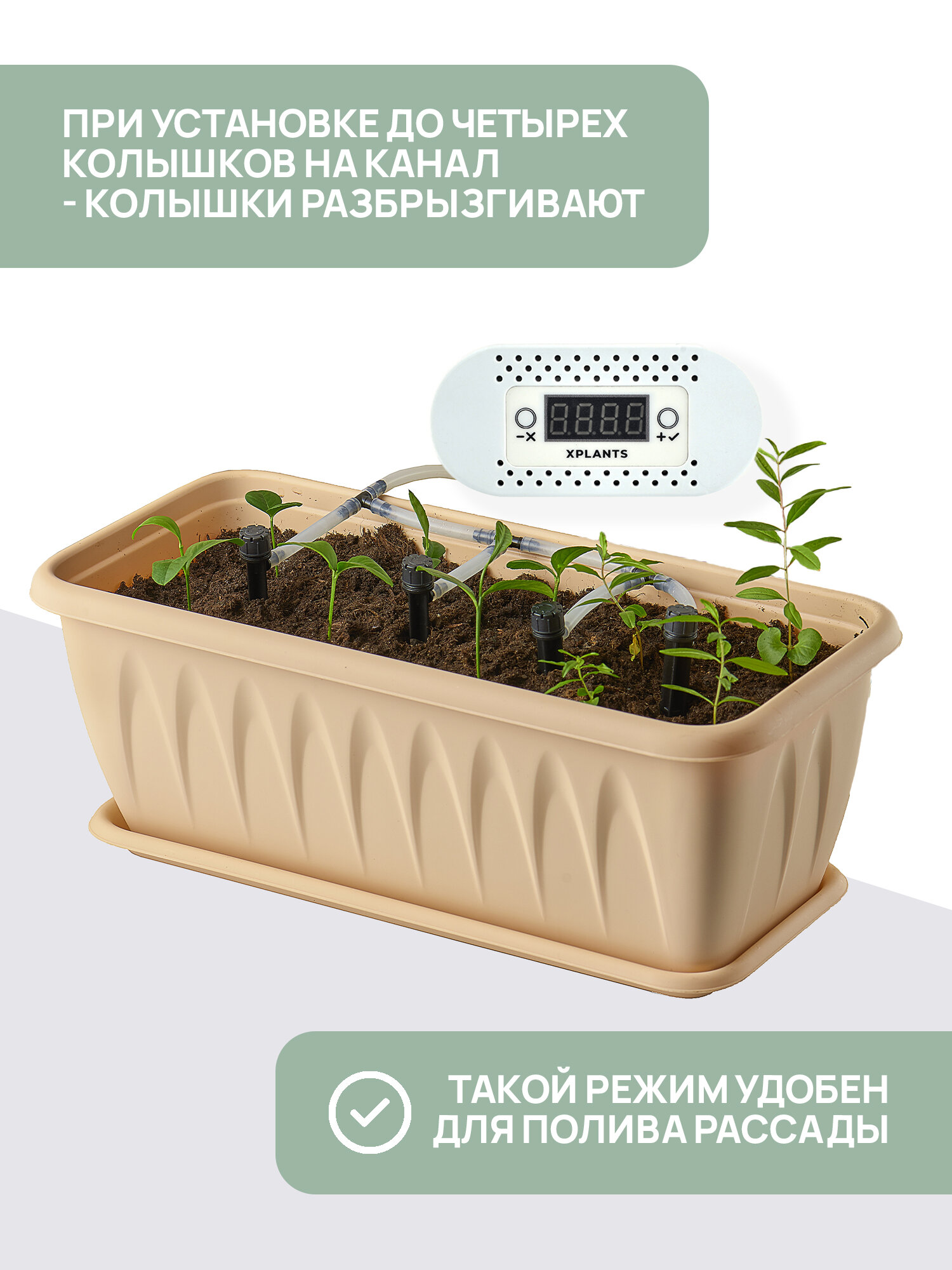 Автополив комнатных растений XPLANTS 6 - фотография № 5