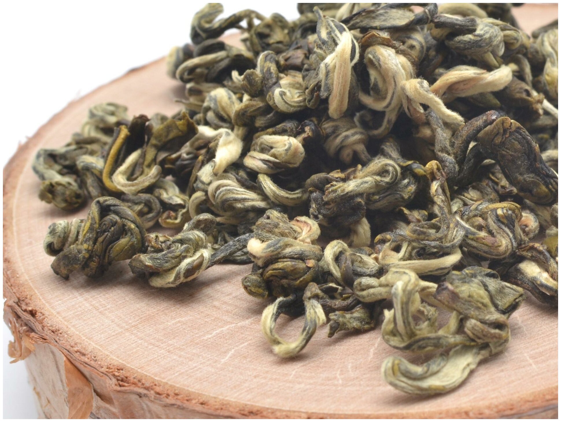 Зеленый чай Мо Ли Луо "Жасминовая Улитка", 50 грамм, свежий сбор - фотография № 2