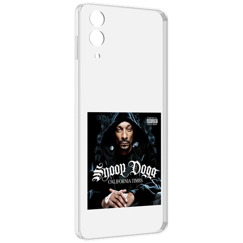 Чехол MyPads Snoop Dogg CALIFORNIA TIMES для Samsung Galaxy Z Flip 4 (SM-F721) задняя-панель-накладка-бампер чехол mypads snoop dogg 220 для samsung galaxy z flip 4 sm f721 задняя панель накладка бампер