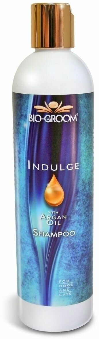 Шампунь для животных BIO-GROOM Indulge Argan Oil с Аргановым маслом (концентрат 1:4), 355мл