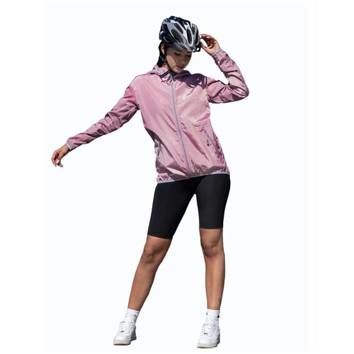 Велокуртка женская CROSSSPORT ВеВжп-008 (52, Розовый)