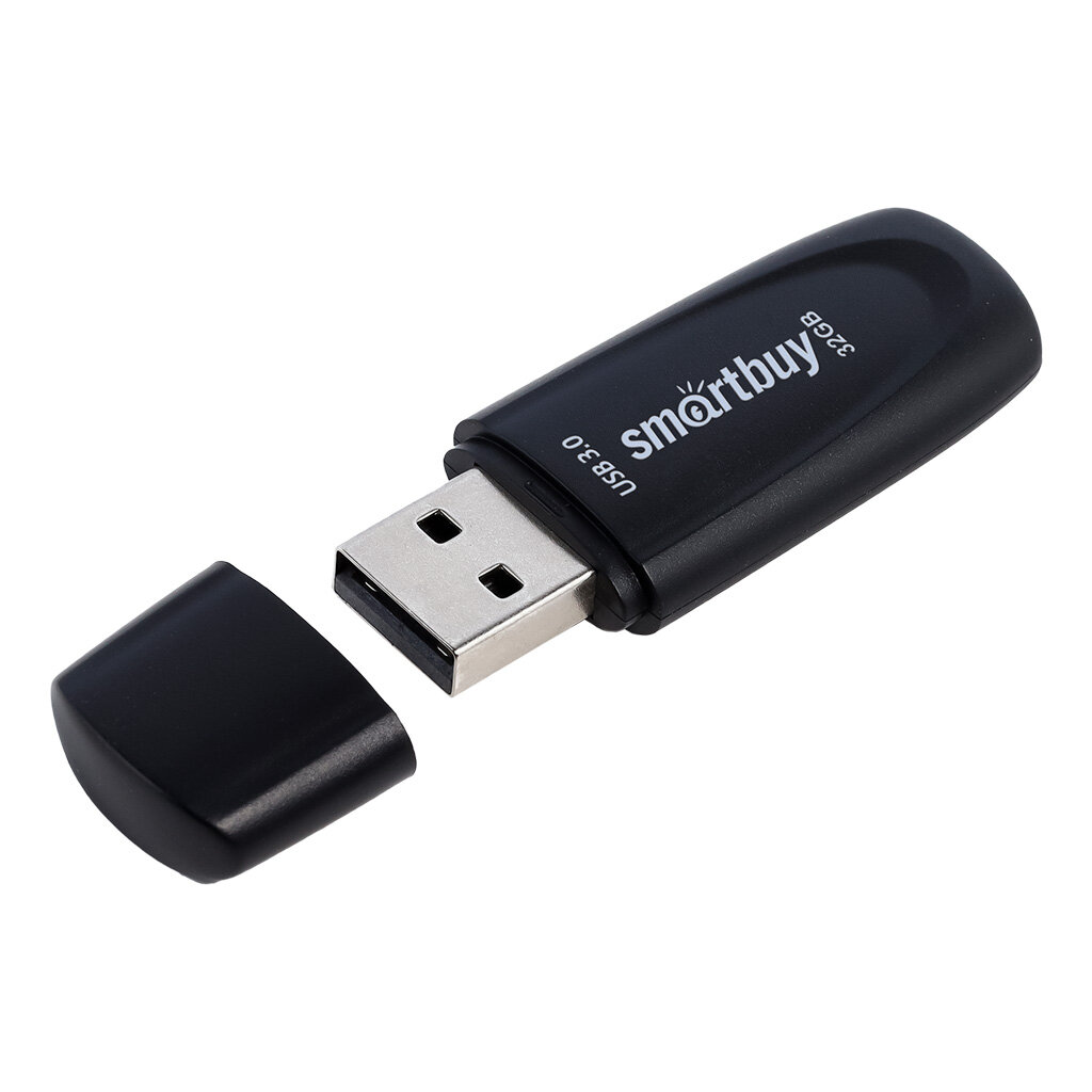 USB флеш накопитель 32 Gb SmartBuy Scout Black USB 3.0 SB032GB3SCK