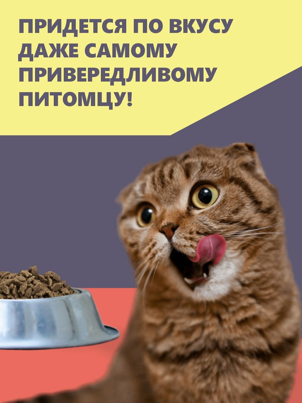 Корм сухой для кошек полнорационный FLUPPY - фотография № 8