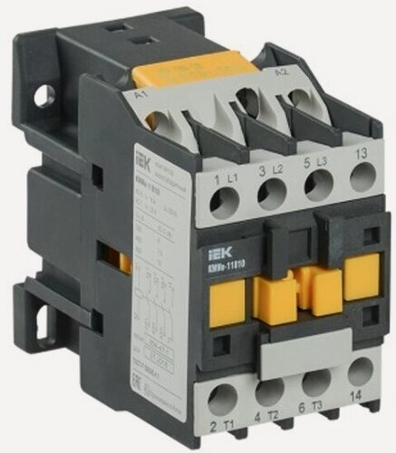 Изображение товара Контактор Iek КМИе-11810 18А 230В/АС3 1НО, KKME11-018-230-10