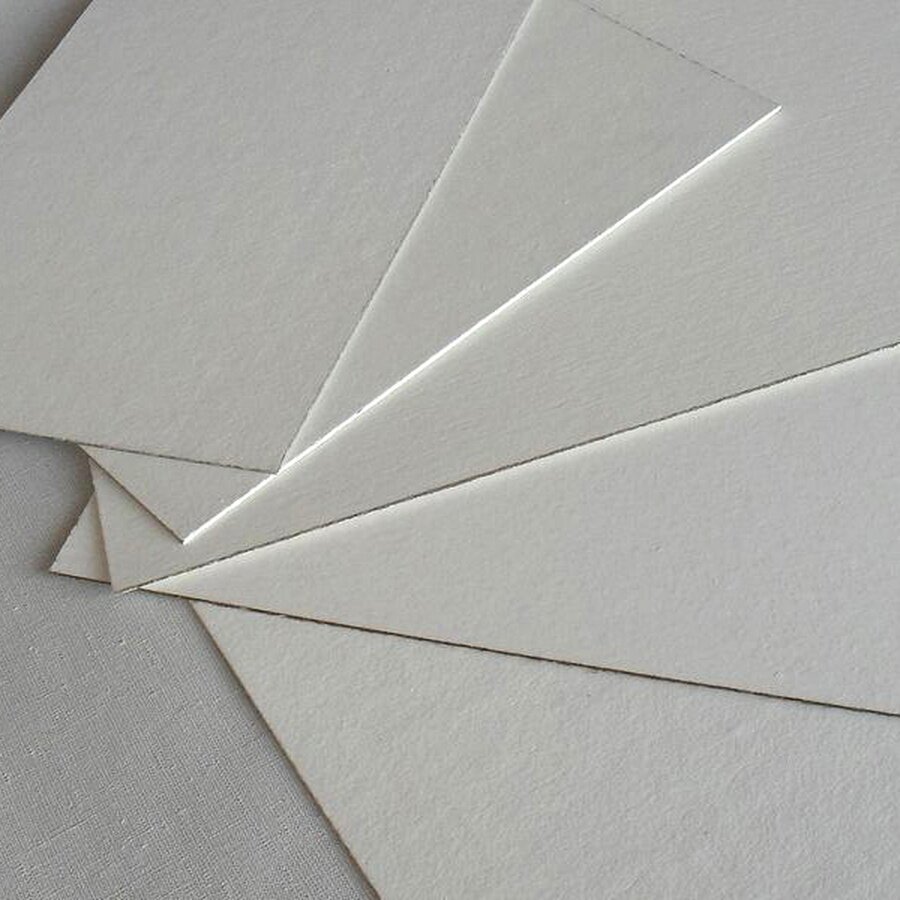 Белый картон для масляной живописи, грунтованный, 35х50 см, 0,9 мм, масляная грунтовка