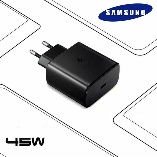 Сетевое зарядное устройство Samsung EP-TA845 + кабель USB Type-C 5 Вт