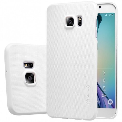 аккумулятор для samsung g925 galaxy s6 edge eb bg925abe aa Накладка пластиковая Nillkin Frosted Shield для Samsung Galaxy S6 Edge G925 белая