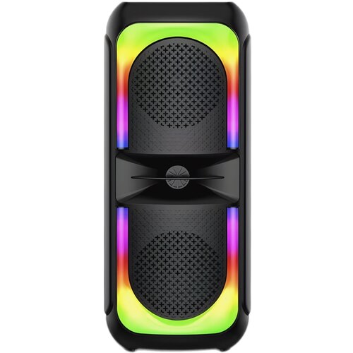 Портативная колонка беспроводная мощная громкая аудиосистема караоке с микрофоном Bluetooth AUX USB LED-подсветка 299000₽