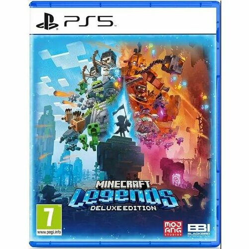 Игра Minecraft Legends Deluxe Edition для PS5 (диск, русская озвучка)