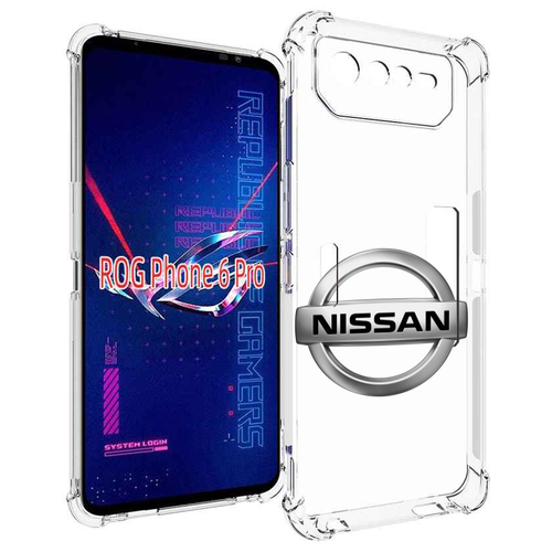 Чехол MyPads nissan-ниссан-3 мужской для Asus ROG Phone 6 Pro задняя-панель-накладка-бампер чехол mypads toyota тойота 3 для asus rog phone 6 pro задняя панель накладка бампер