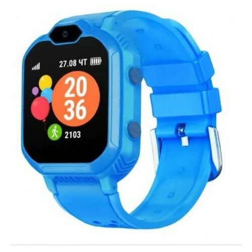 Умные часы Geozon Kids Aqua PLUS голубой G-W19BLU 486900₽