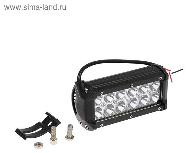 Противотуманная фара 9-30 В 12 LED IP67 36 Вт 6000 К направленный свет