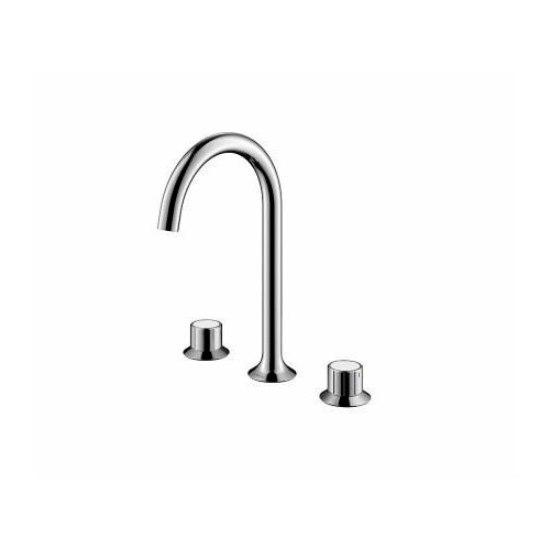 Moonlight, смеситель для раковины, 3х-секционный, хром