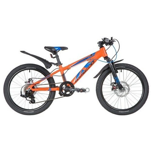 Велосипед 20 Подростковый Novatrack Extreme (2020) Количество Скоростей 7 Рама Алюминий 10 Оранжевый NOVATRACK арт. 20AH7D.EX...