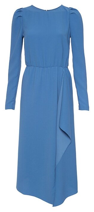Платье Poustovit, миди, размер 42, голубой