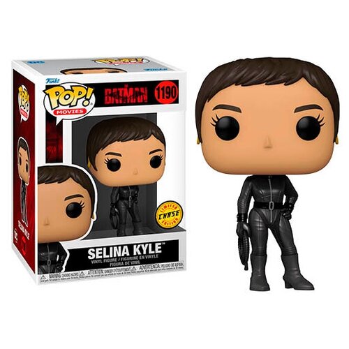 Фигурка Funko POP! Селина Кайл Женщина-кошка (Selina Kyle Catwoman) #1190 (Chase) фигурка бэтмен без маски бэтмен 2022 от mcfarlane toys