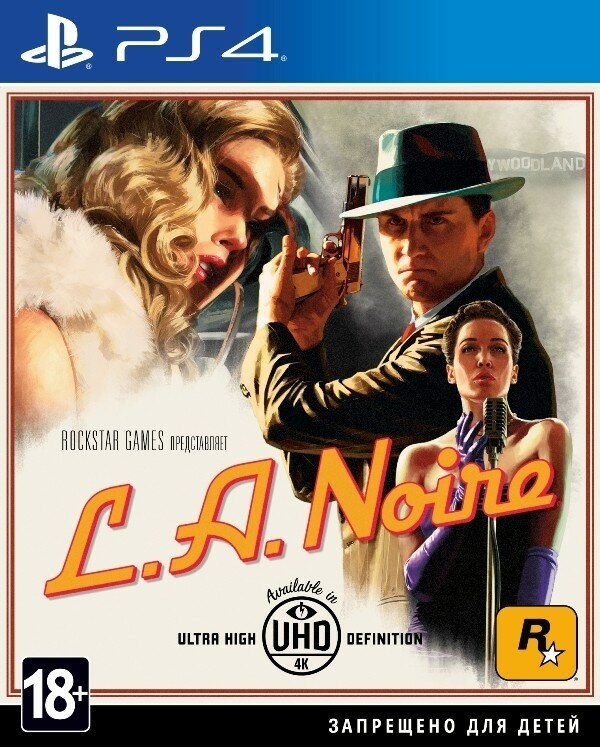 L.A.Noire [PS4 русская версия и обложка]