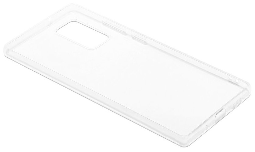 Чехол (клип-кейс) DF , для Samsung Galaxy S20 FE, прозрачный - фото №3