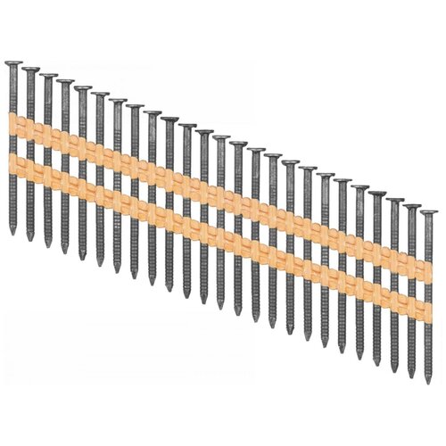 Рифленые реечные гвозди ЗУБР Профессионал оцинкованные РГР-21-Ц 63 мм 21° 3000 шт. 305393-63