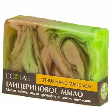 EO LABORATORIE Мыло глицериновое "CITRUS SOAP", 130 гр