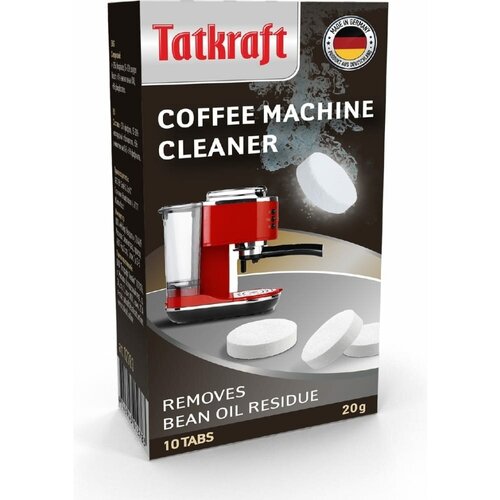 таблетки для кофемашины от кофейных масел с активным кислородом tatkraft 12783 Tatkraft Таблетки для кофемашины от кофейных масел с активным кислородом , Tatkraft, 12783