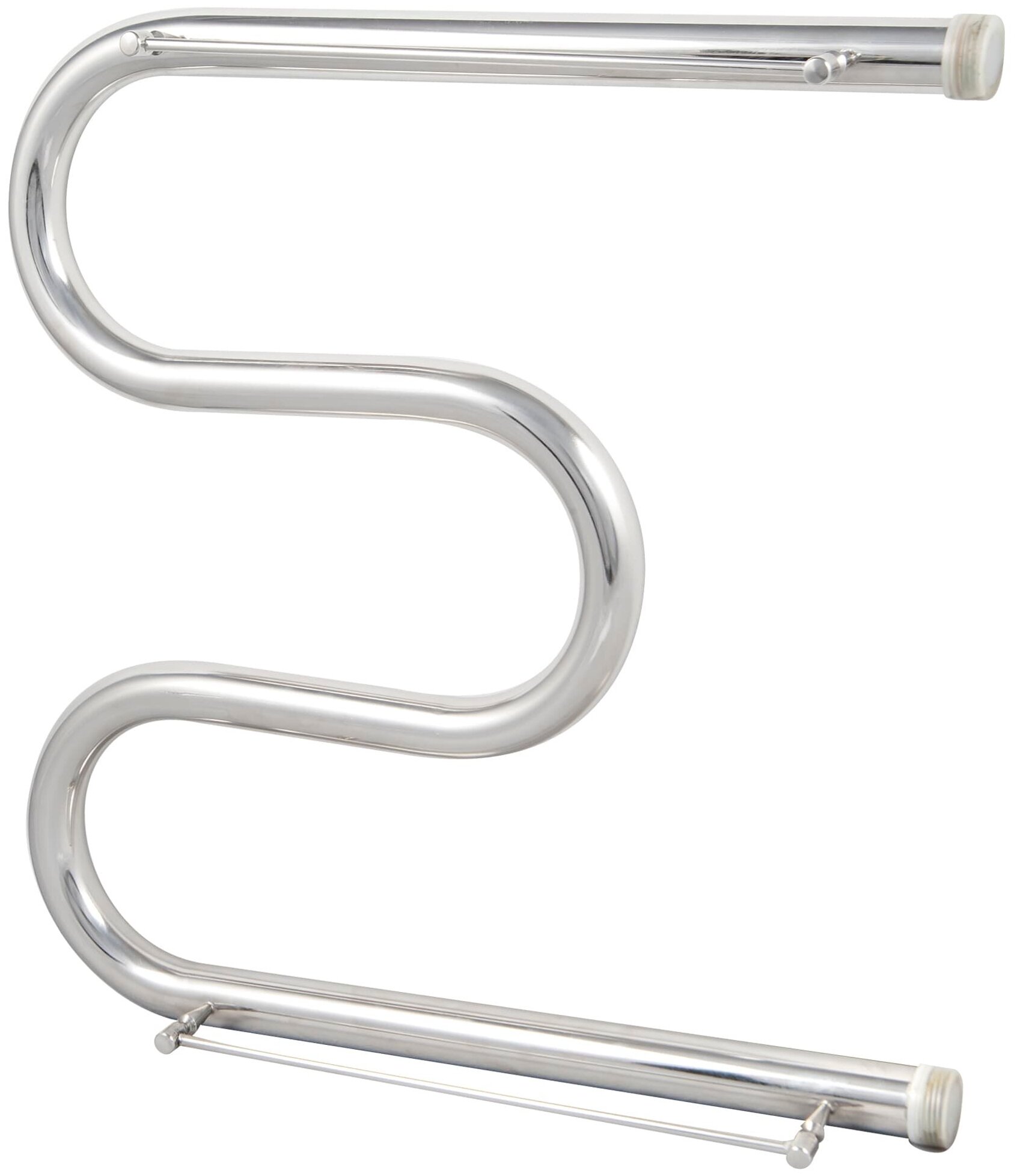 фото EQUATION Полотенцесушитель водяной с двумя полками Equation М 50-50, 1"