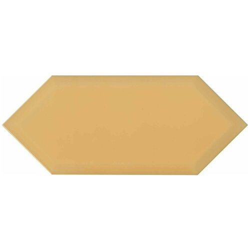 Керамическая плитка Kerama Marazzi Алмаш 35019 грань желтый 14x34