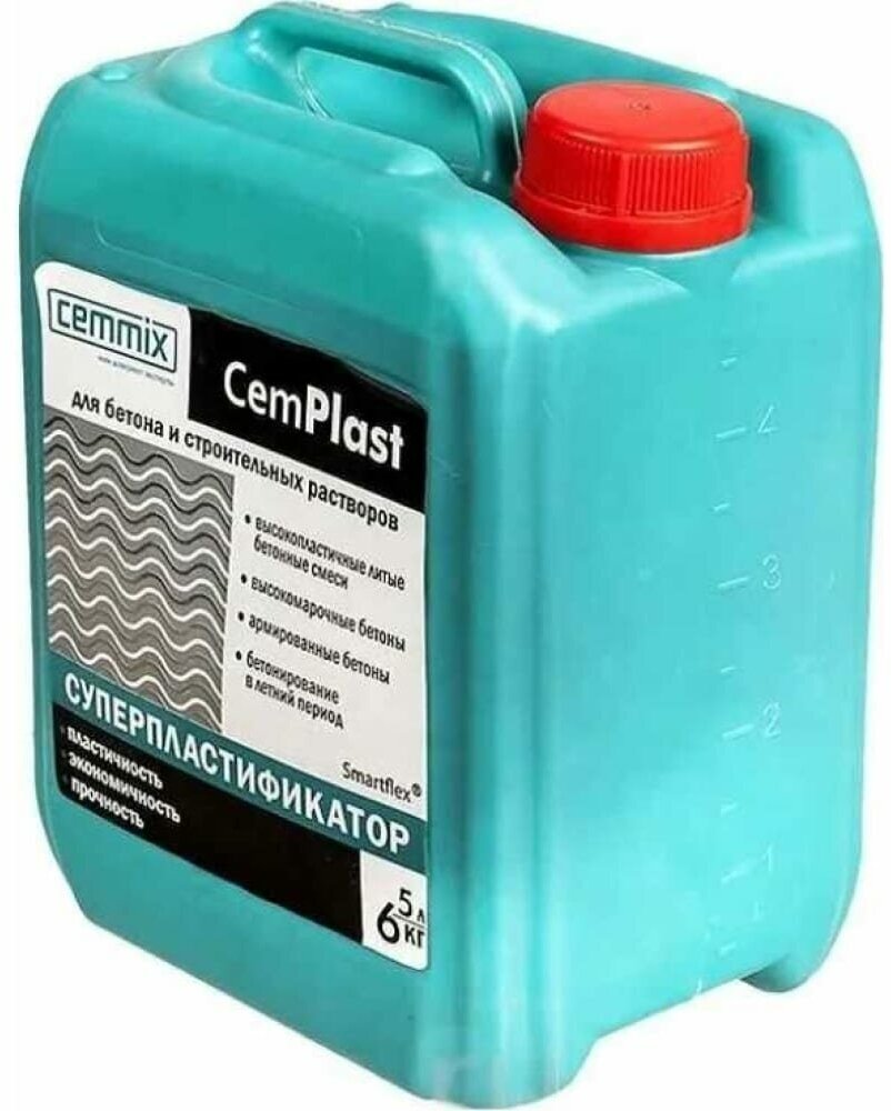 CEMMIX пластификатор CEMPLAST 5 Л 206781