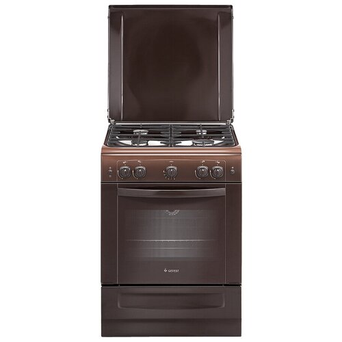 Плита газовая GEFEST 6100-01 0301коричневый полный гконтроль 2391000₽
