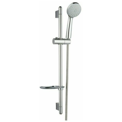 Душевой гарнитур с мыльницей Bravat D152CP-3-RUS