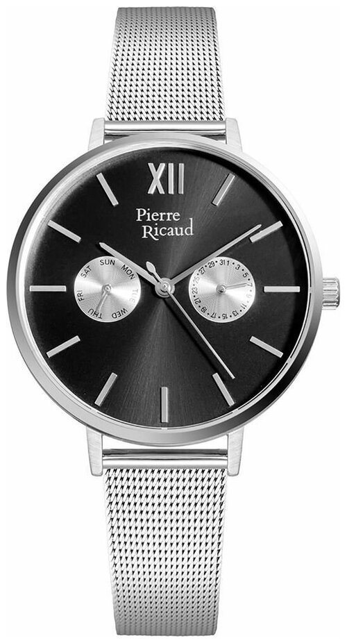 Наручные часы Pierre Ricaud Наручные часы Pierre Ricaud P22110.5164QF, черный